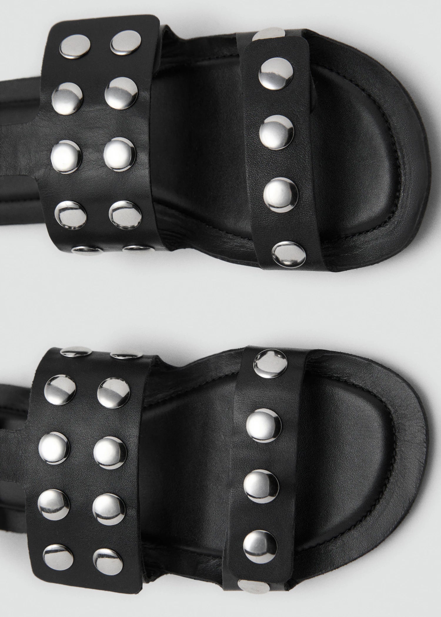Studded Leather Sandals