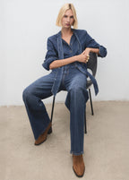 Suede Block Heel Boots