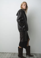 Suede Kitten Heel Boots