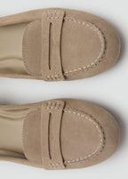 Suede Penny Loafers