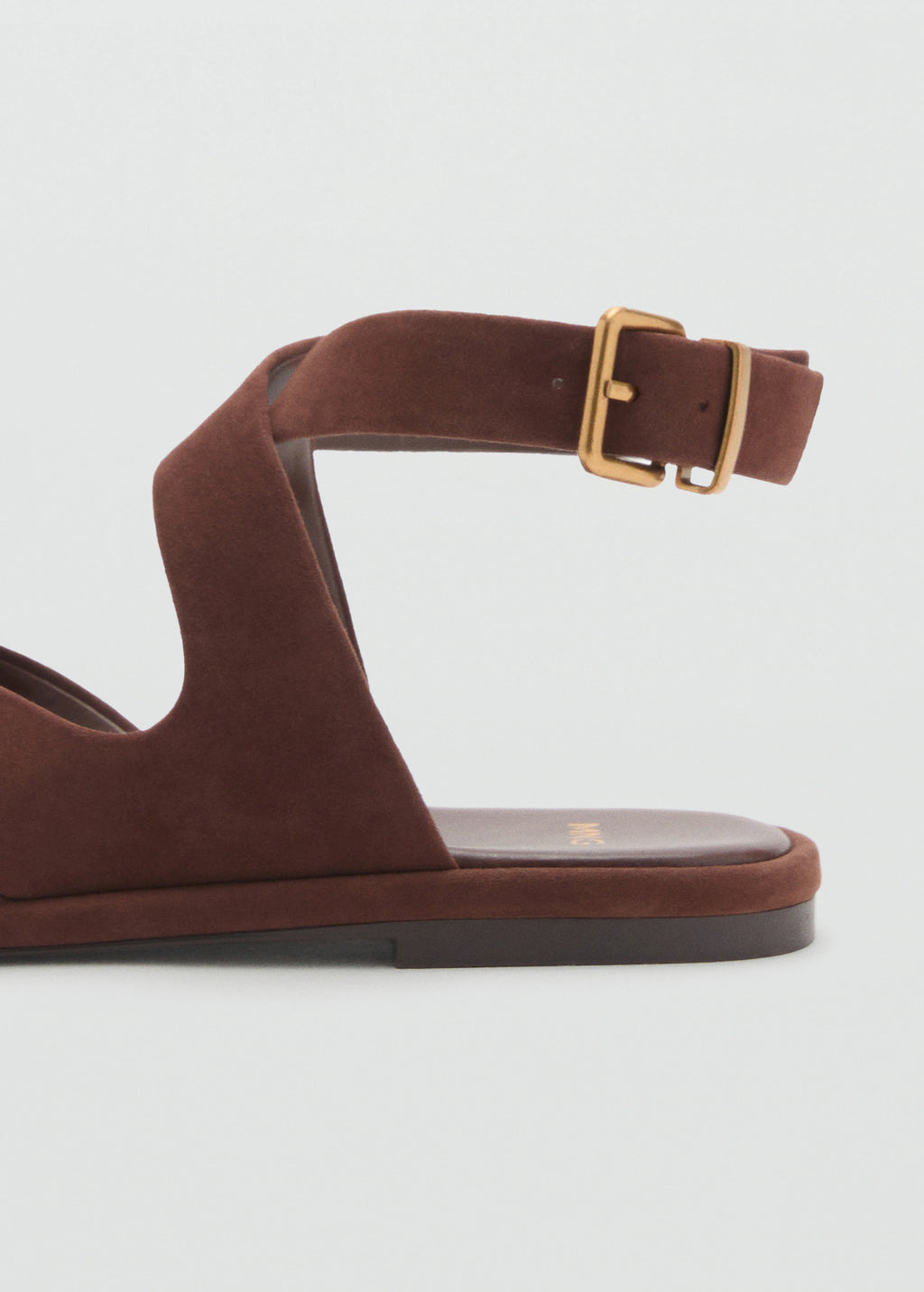 Suede Straps Sandals