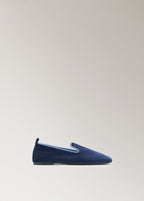 Velour Slippers With Piping