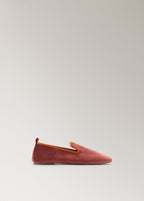 Velour Slippers With Piping