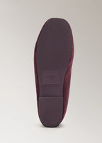 Velour Slippers With Piping