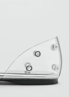 Vinyl Shoes With Eyelets