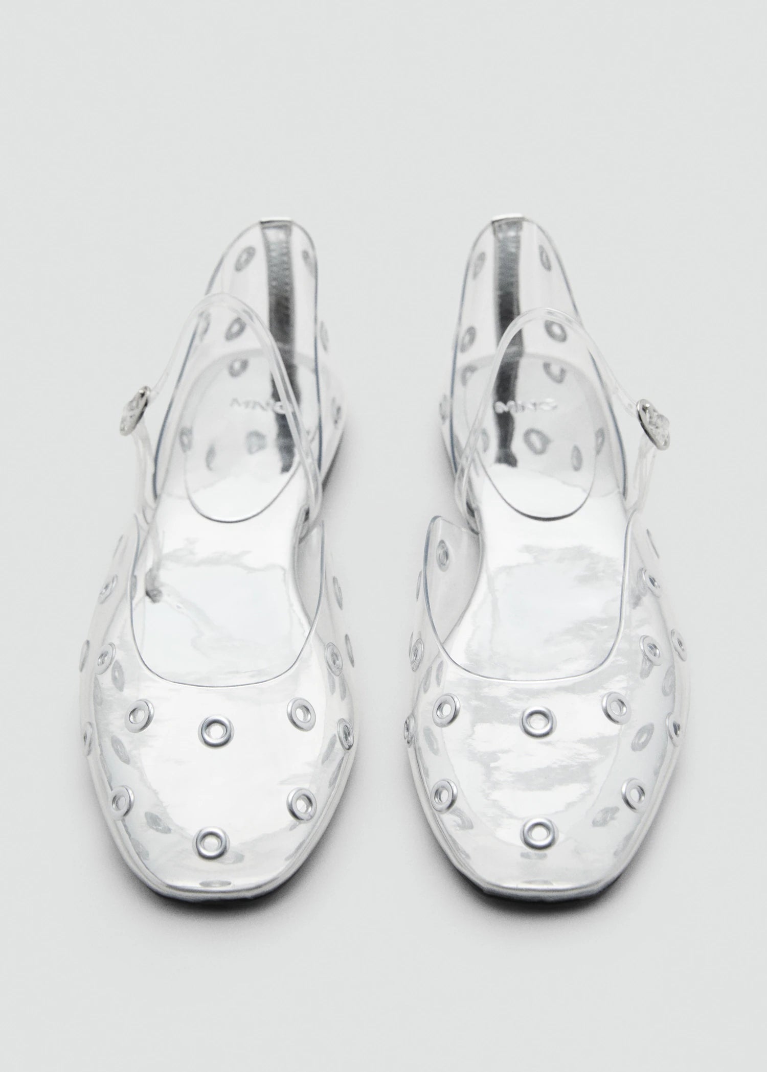 Vinyl Shoes With Eyelets