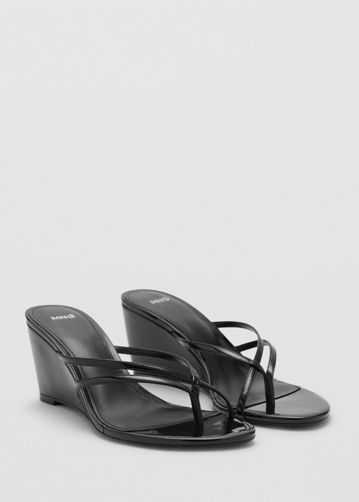 Wedge Sandals With Crisscross Straps