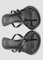 Wedge Sandals With Crisscross Straps