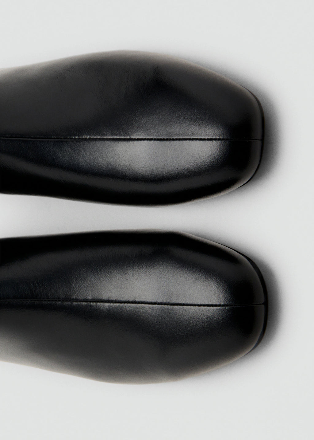 Zipped Leather Ankle Boots