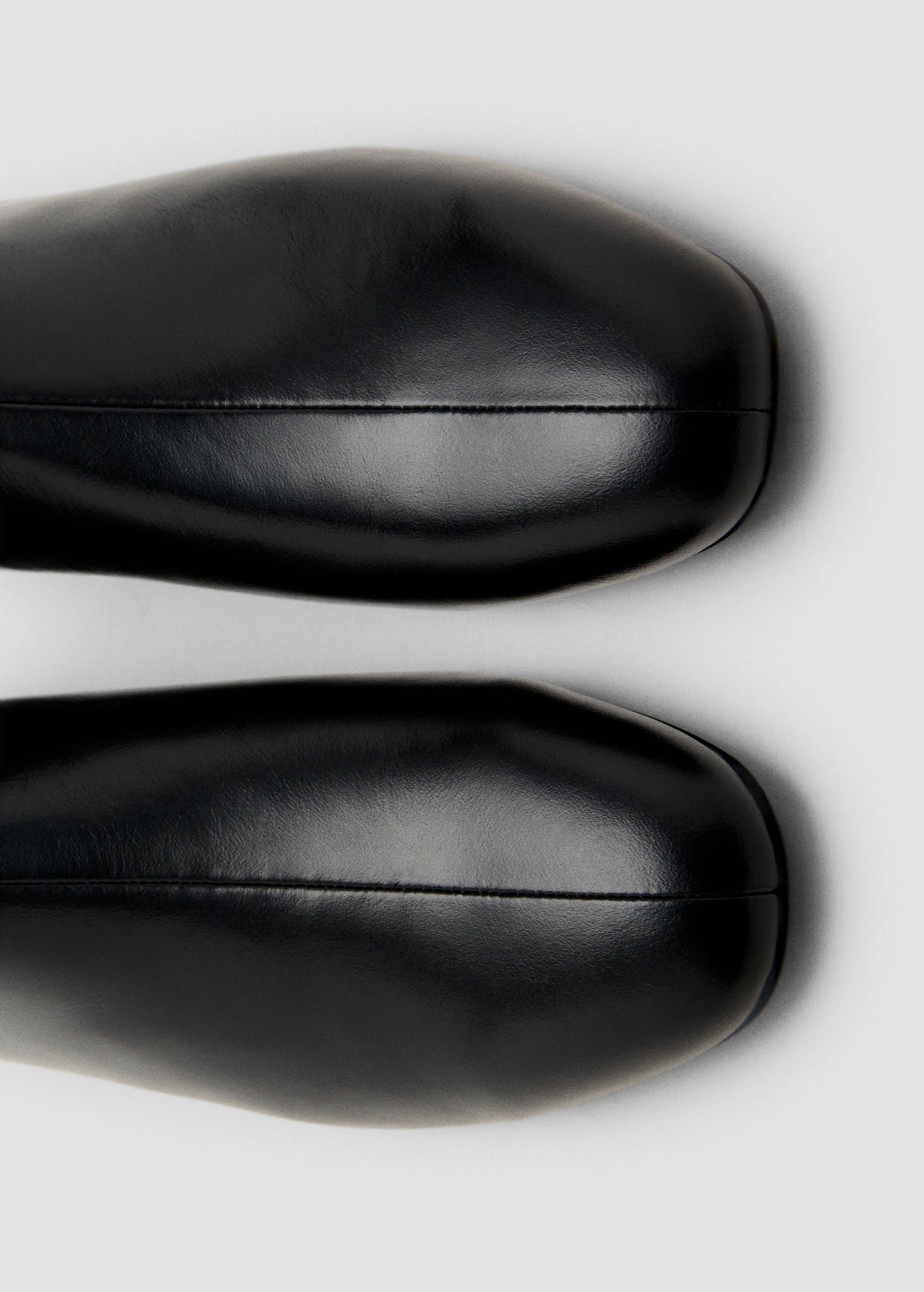 Zipped Leather Ankle Boots