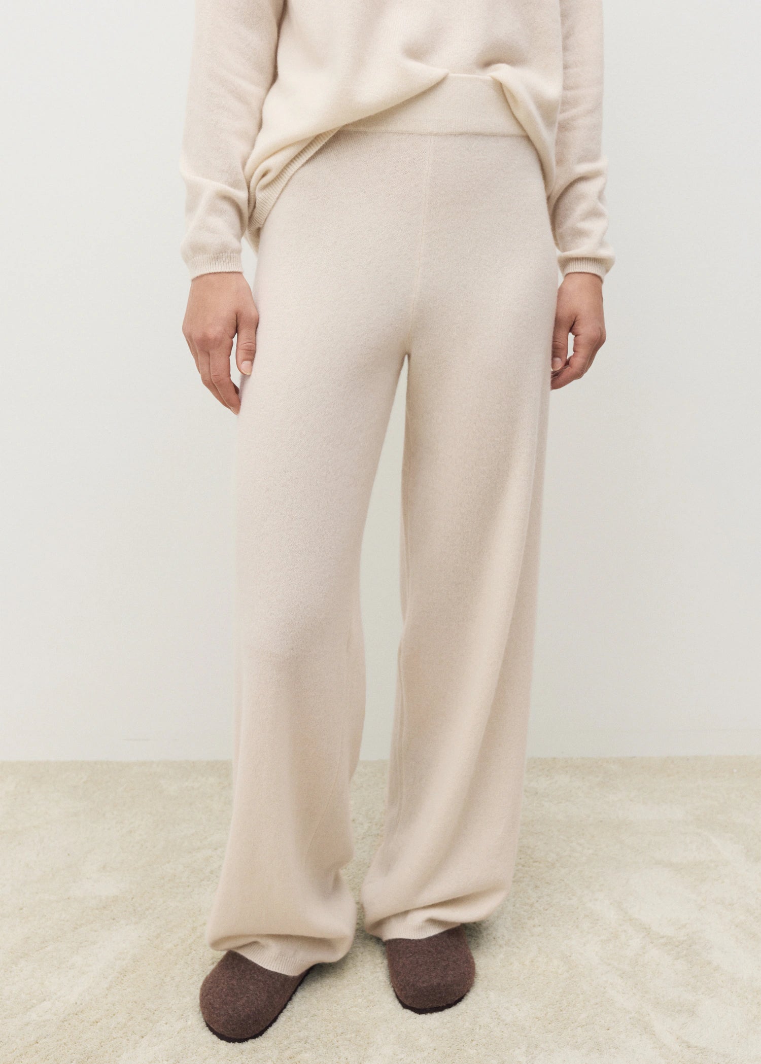 100% Cashmere Trousers