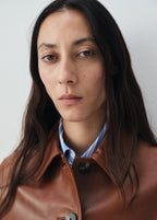 100% Leather Bomber Jacket