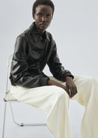 100% Leather Bomber Jacket