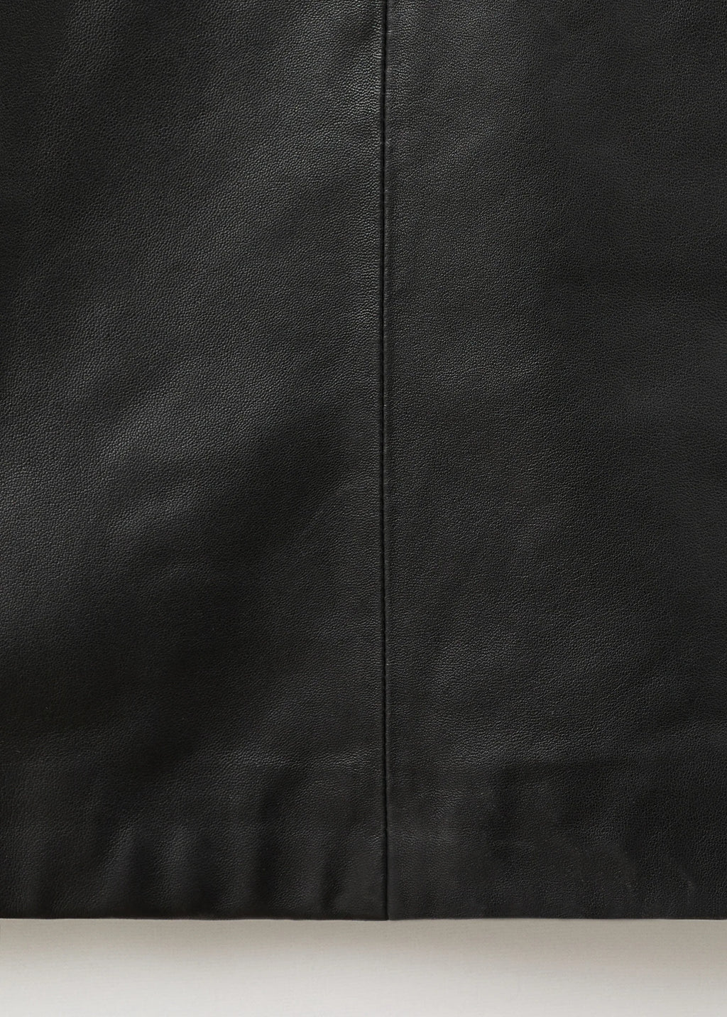 100% Leather Midi Dress