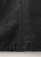 100% Leather Midi Dress