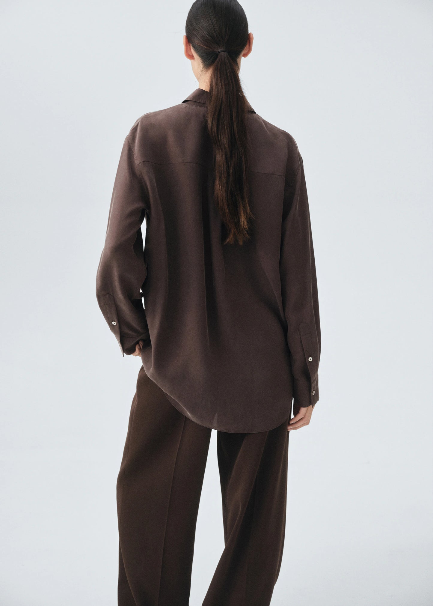 100% Silk Oversized Shirt