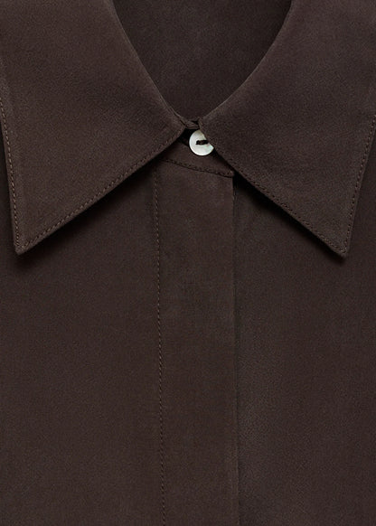 100% Silk Oversized Shirt