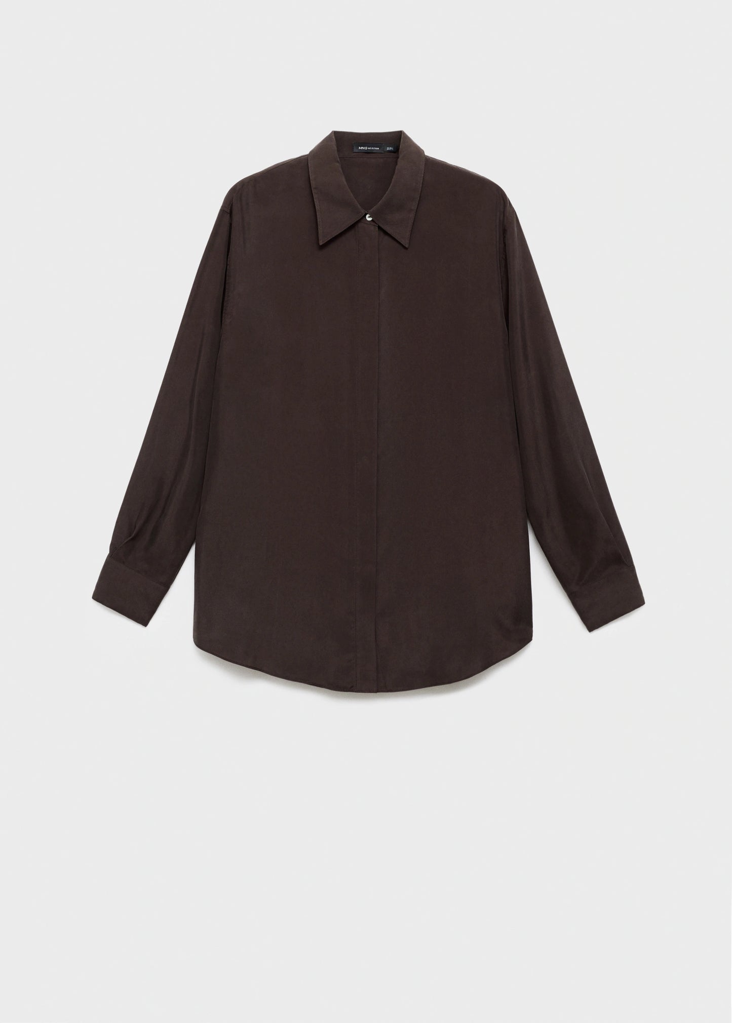 100% Silk Oversized Shirt