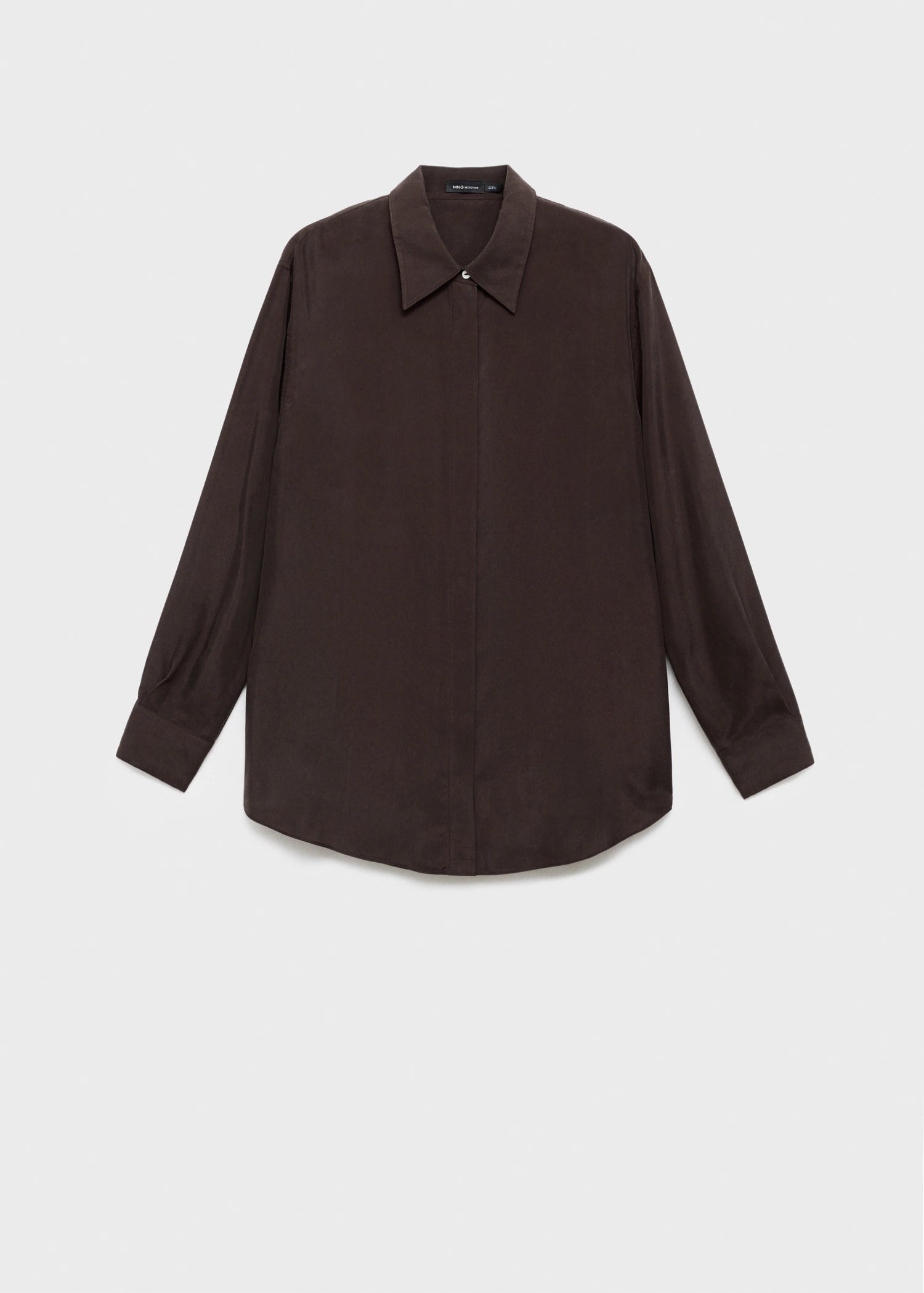 100% Silk Oversized Shirt