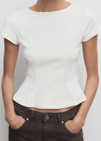 A Line Cotton Tee