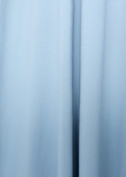 A Line Dress With Crossover Neckline