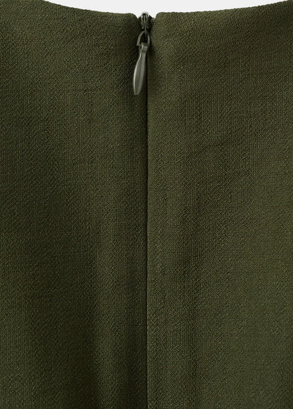 A Line Dress With Godets