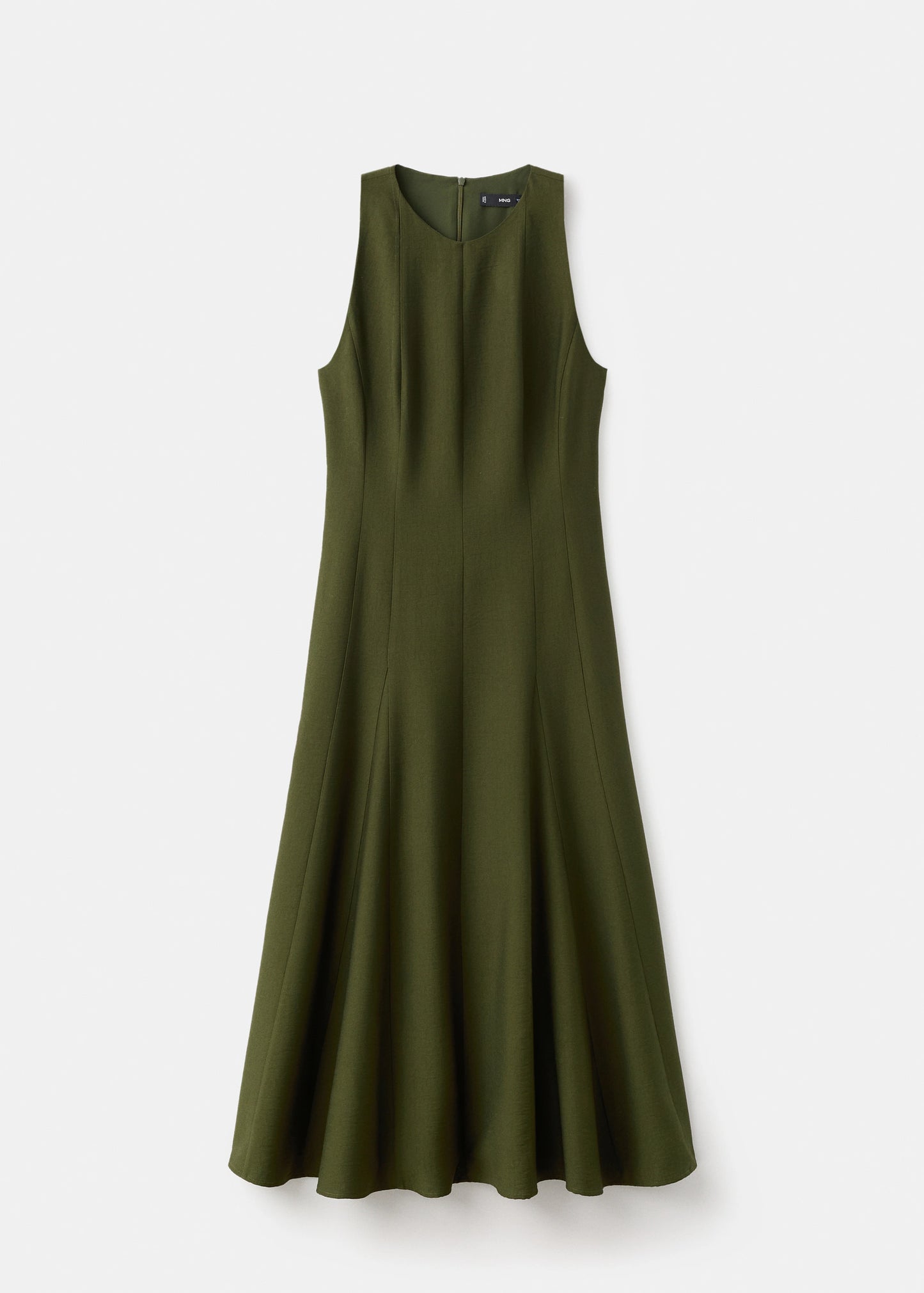 A Line Dress With Godets