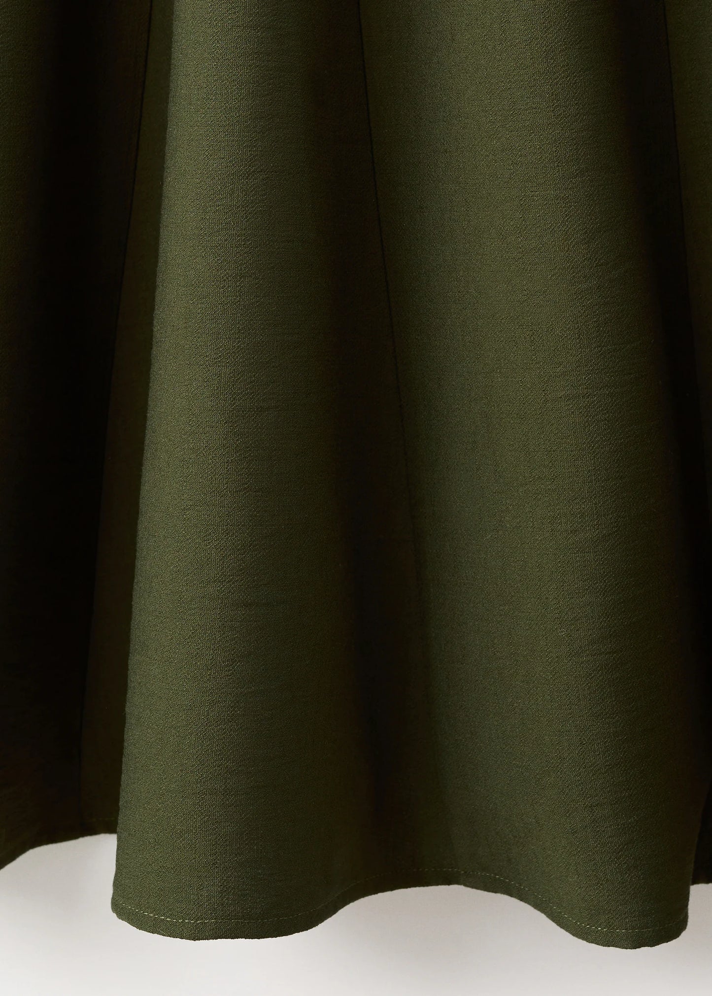 A Line Dress With Godets