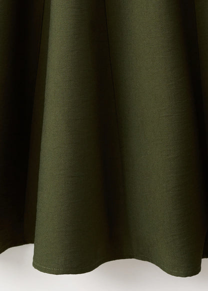 A Line Dress With Godets