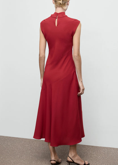 A Line Turtleneck Dress