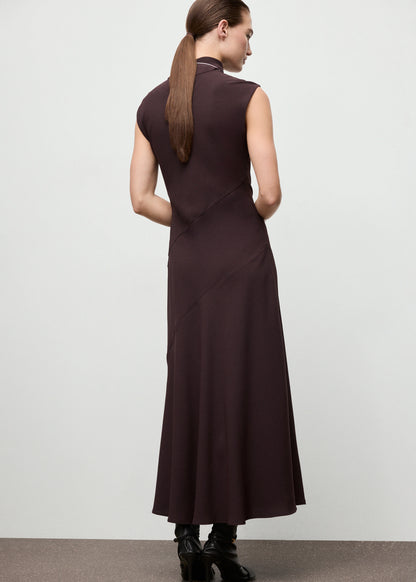 A Line Turtleneck Dress