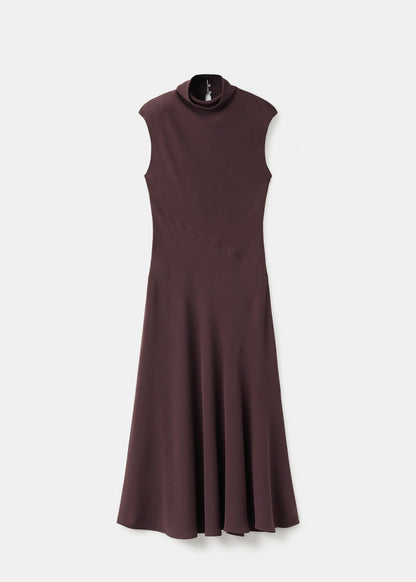 A Line Turtleneck Dress