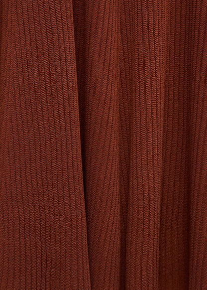 Asymmetrical Combined Knit Dress