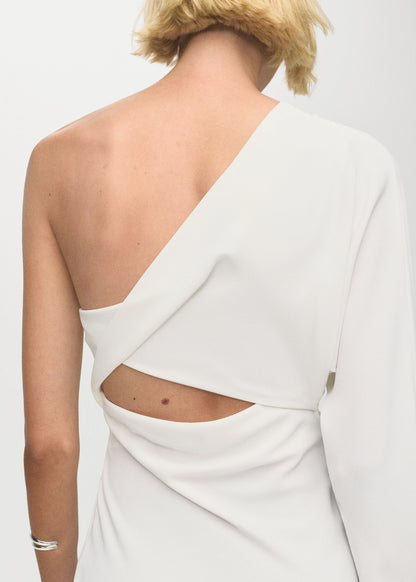 Asymmetrical Dress With Cut Out