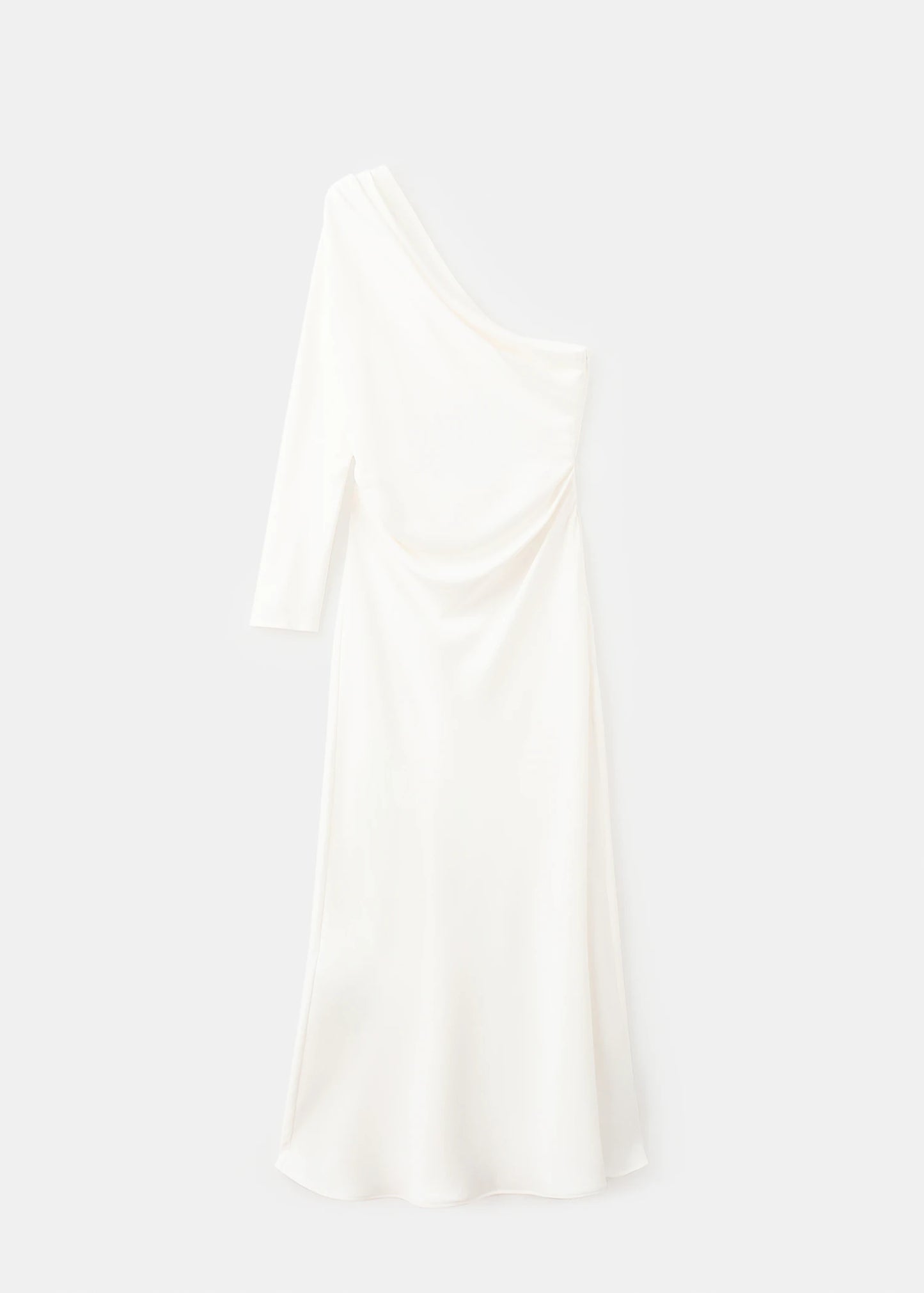 Asymmetrical Dress With Cut Out