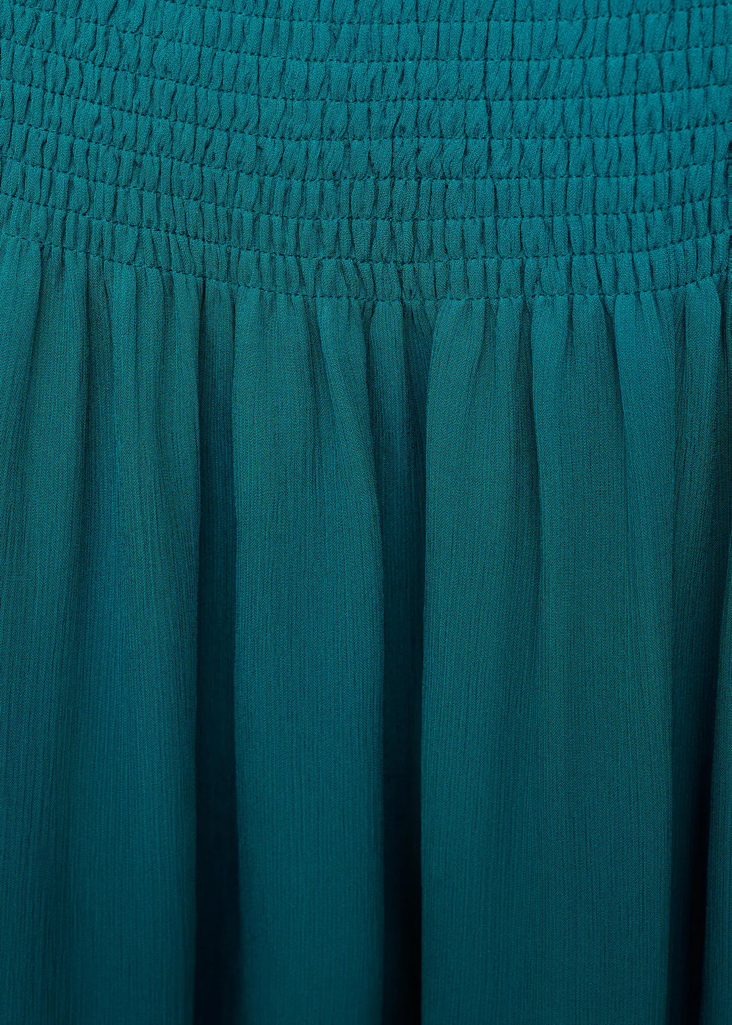 Asymmetrical Dress With Gathered Body