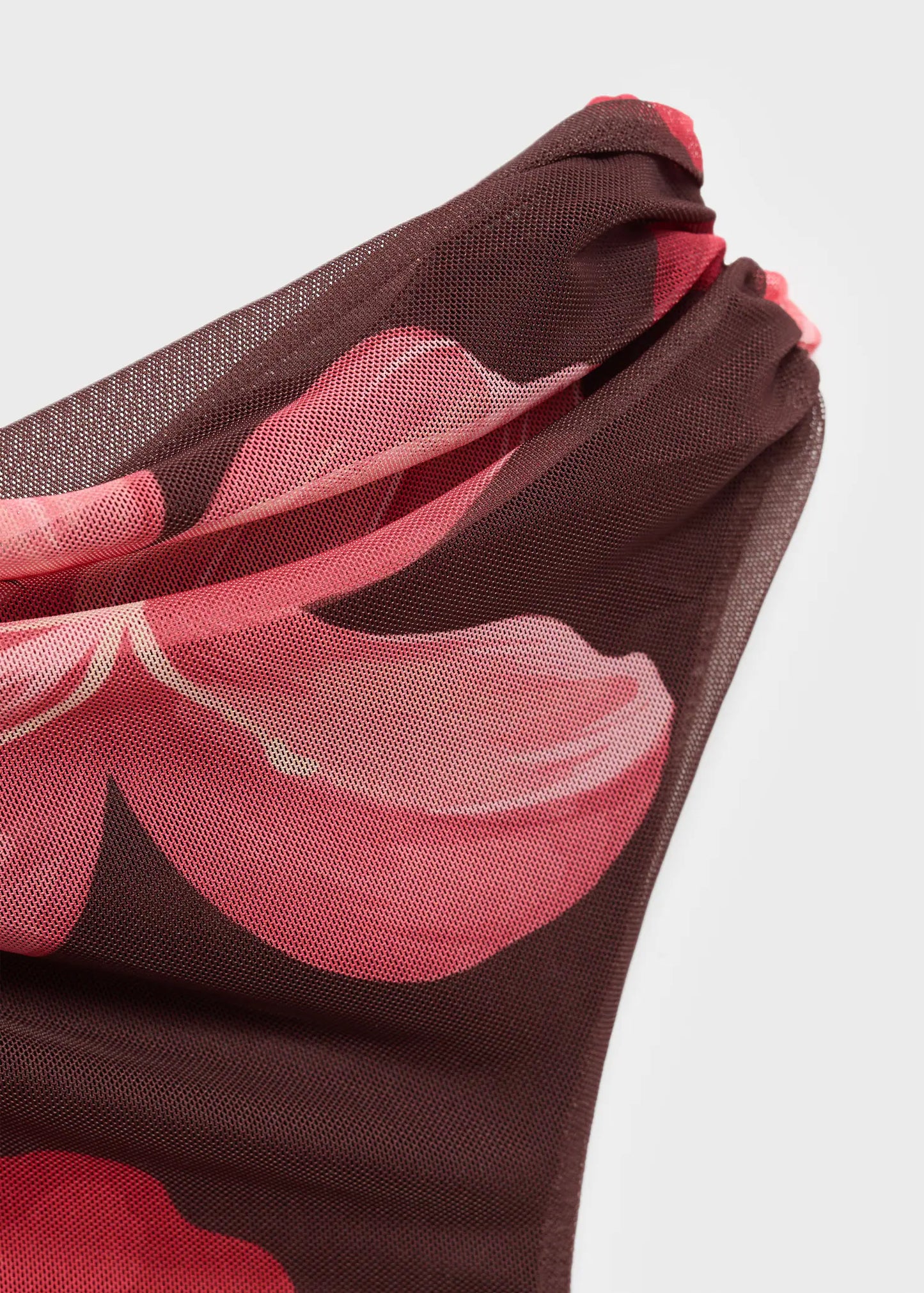 Asymmetrical Floral Dress