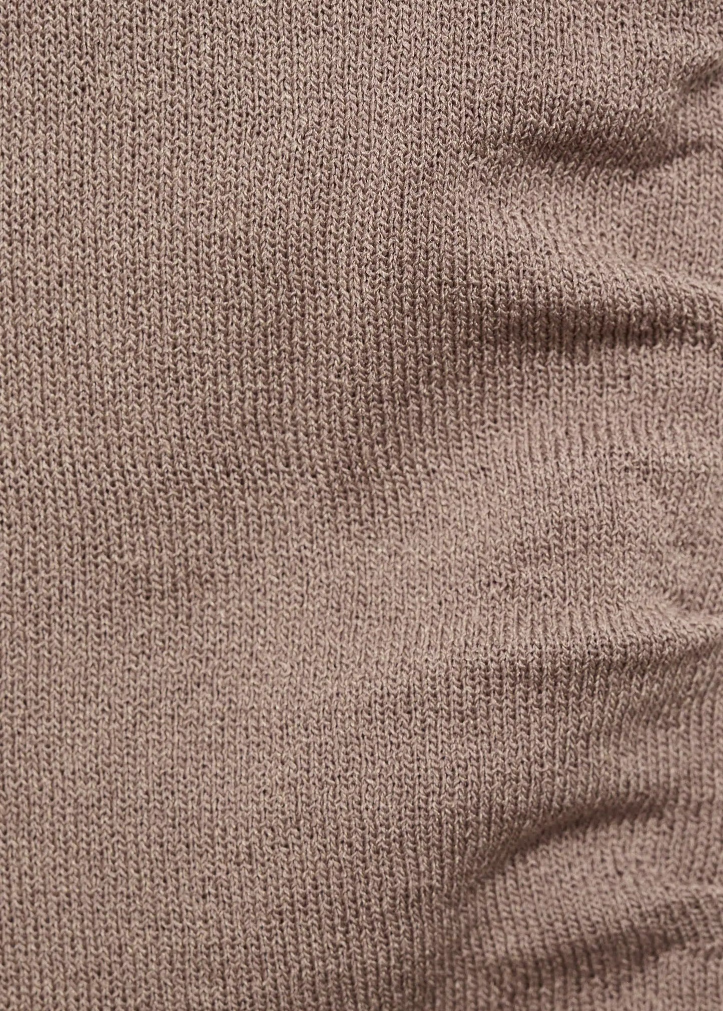 Asymmetrical Knitted Top With Straps