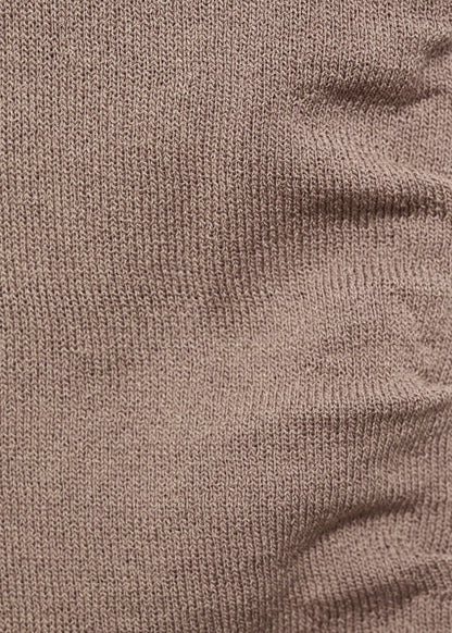 Asymmetrical Knitted Top With Straps