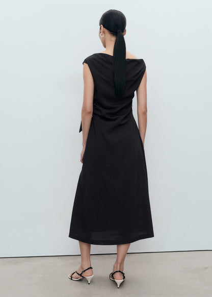 Asymmetrical Knotted Dress