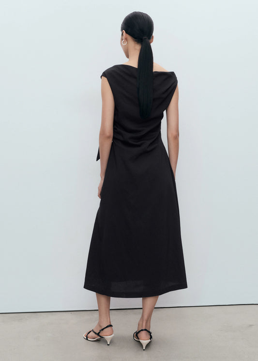 Asymmetrical Knotted Dress