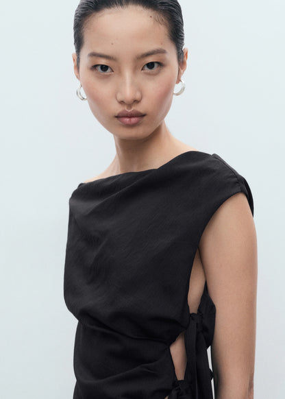 Asymmetrical Knotted Dress