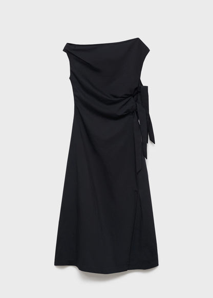 Asymmetrical Knotted Dress