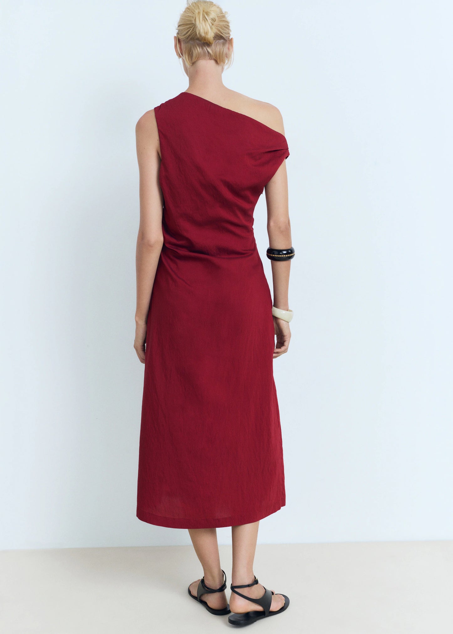 Asymmetrical Knotted Dress