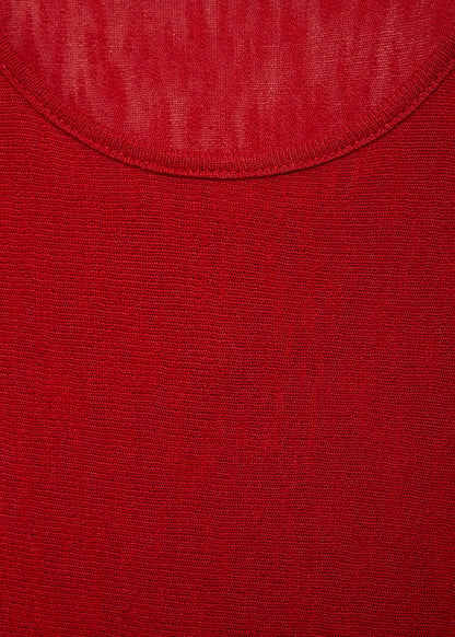 Asymmetrical Low Knit Dress