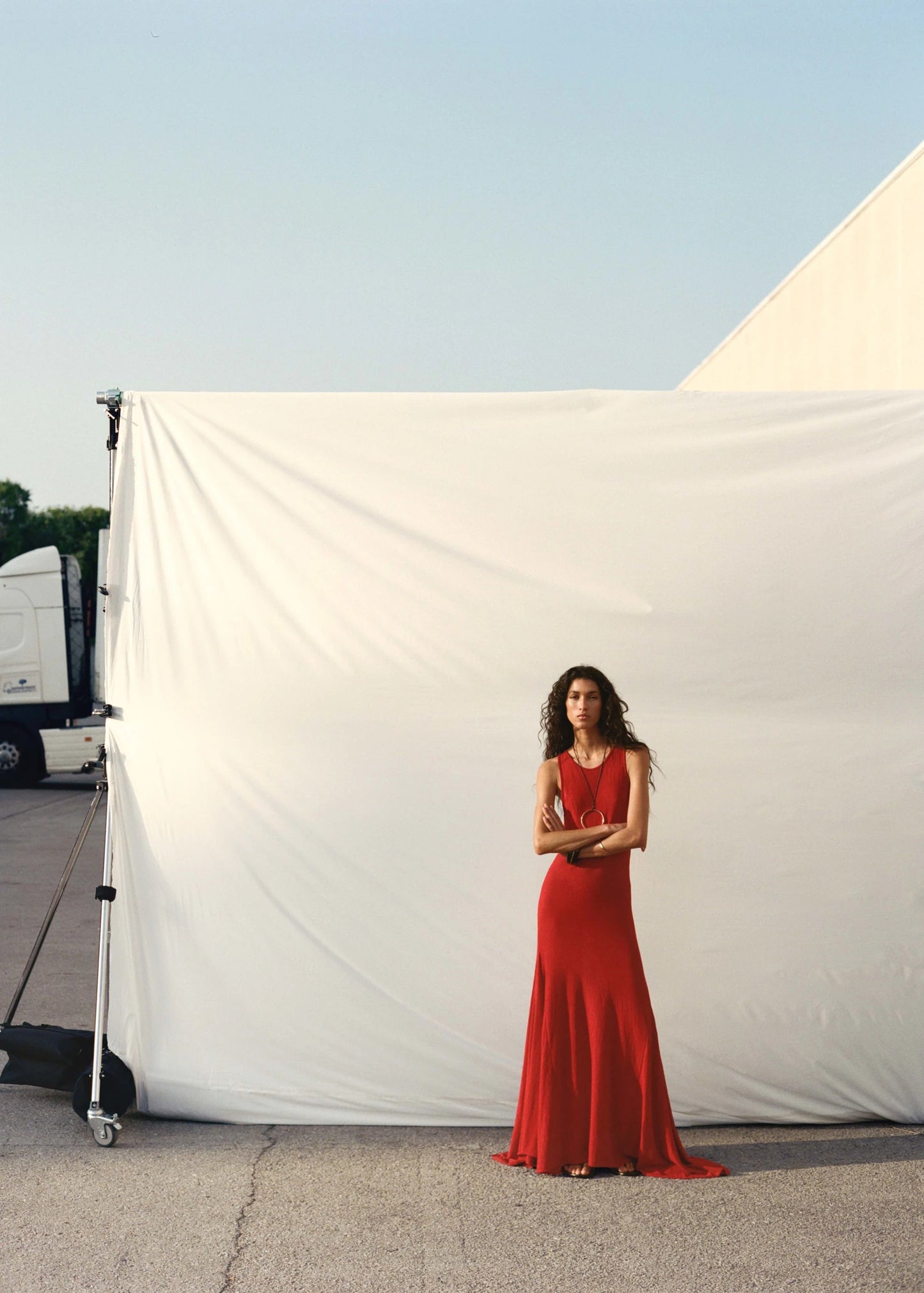 Asymmetrical Low Knit Dress