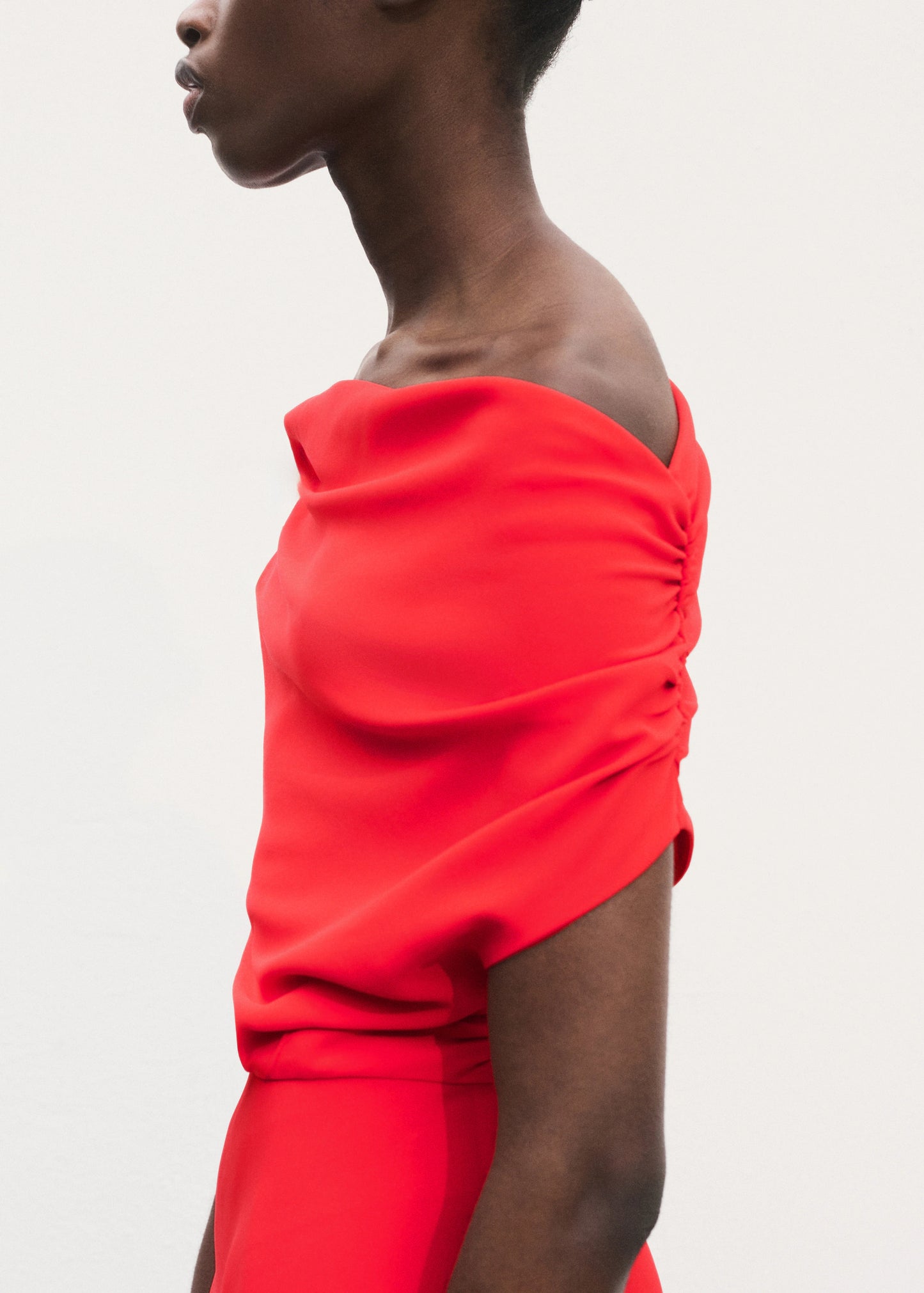 Asymmetrical Midi Dress