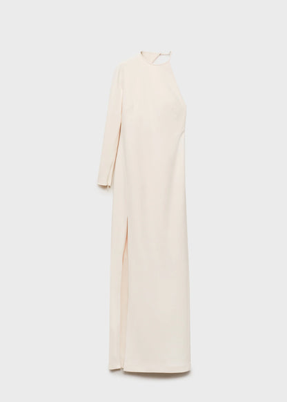 Asymmetrical Open Back Dress