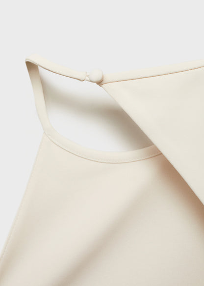 Asymmetrical Open Back Dress