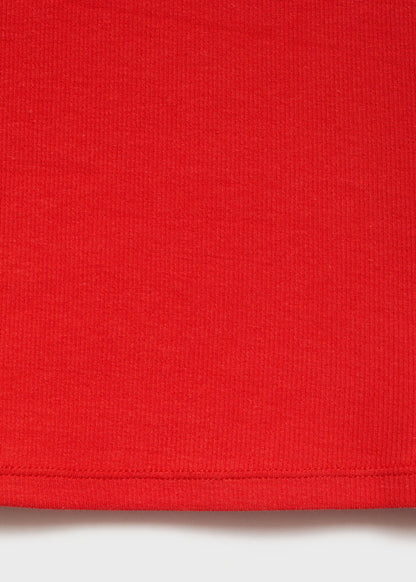 Asymmetrical Top With Contrasting Trim